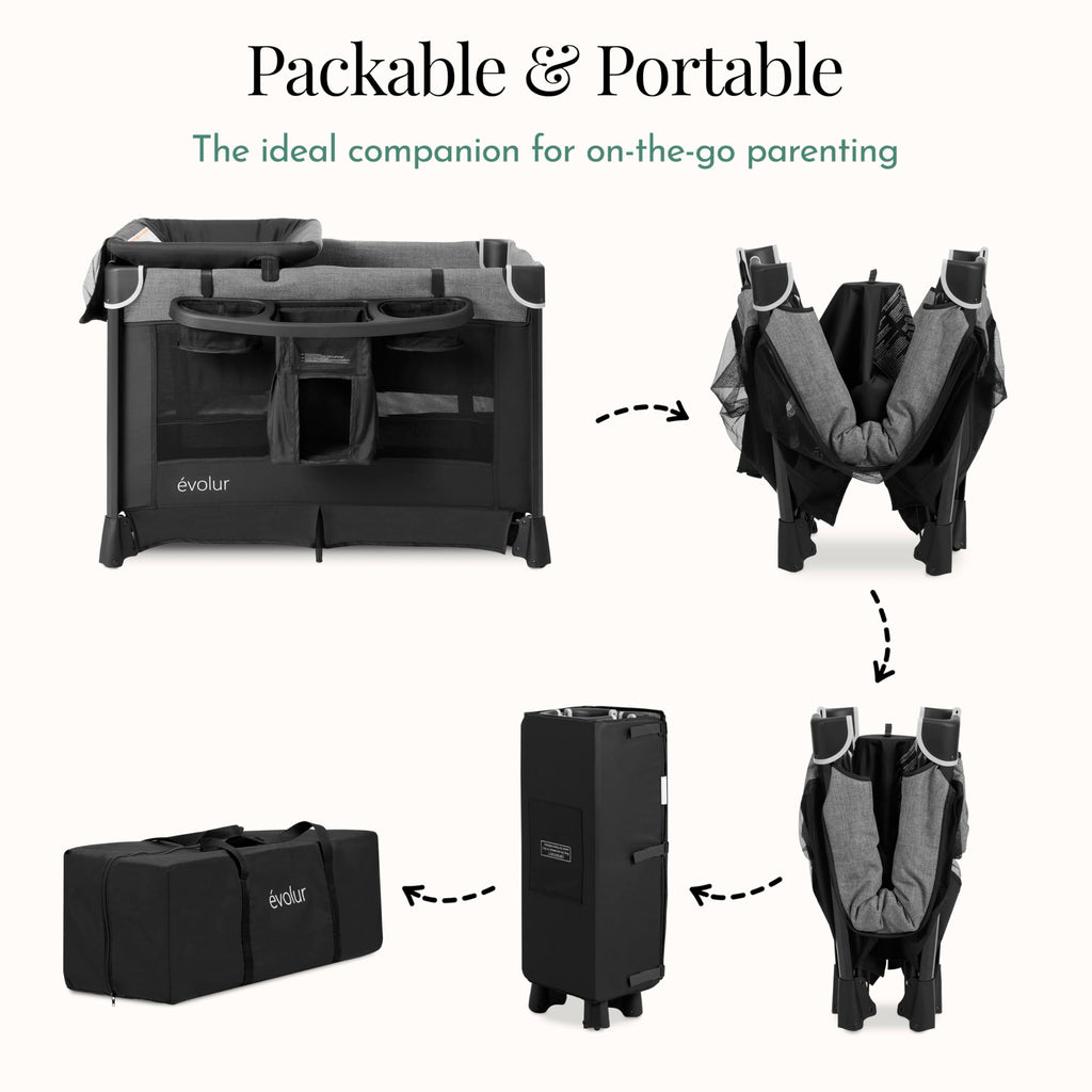 Portable Playard with Bassinet & Changing Table D31928