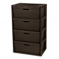 4 Drawer Tower with Removable Bins U29743