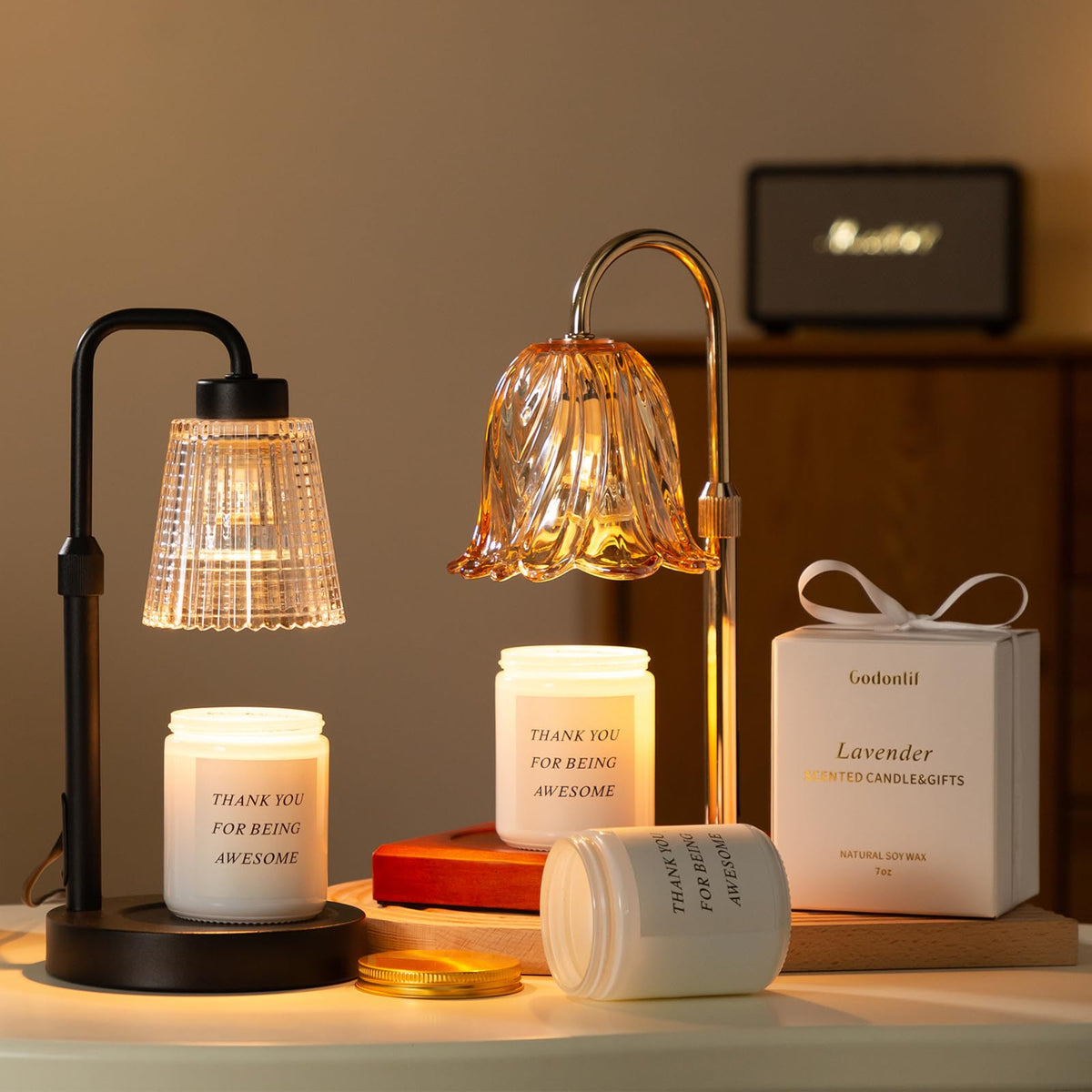 Candle Warmer Lamp with Timer D6475