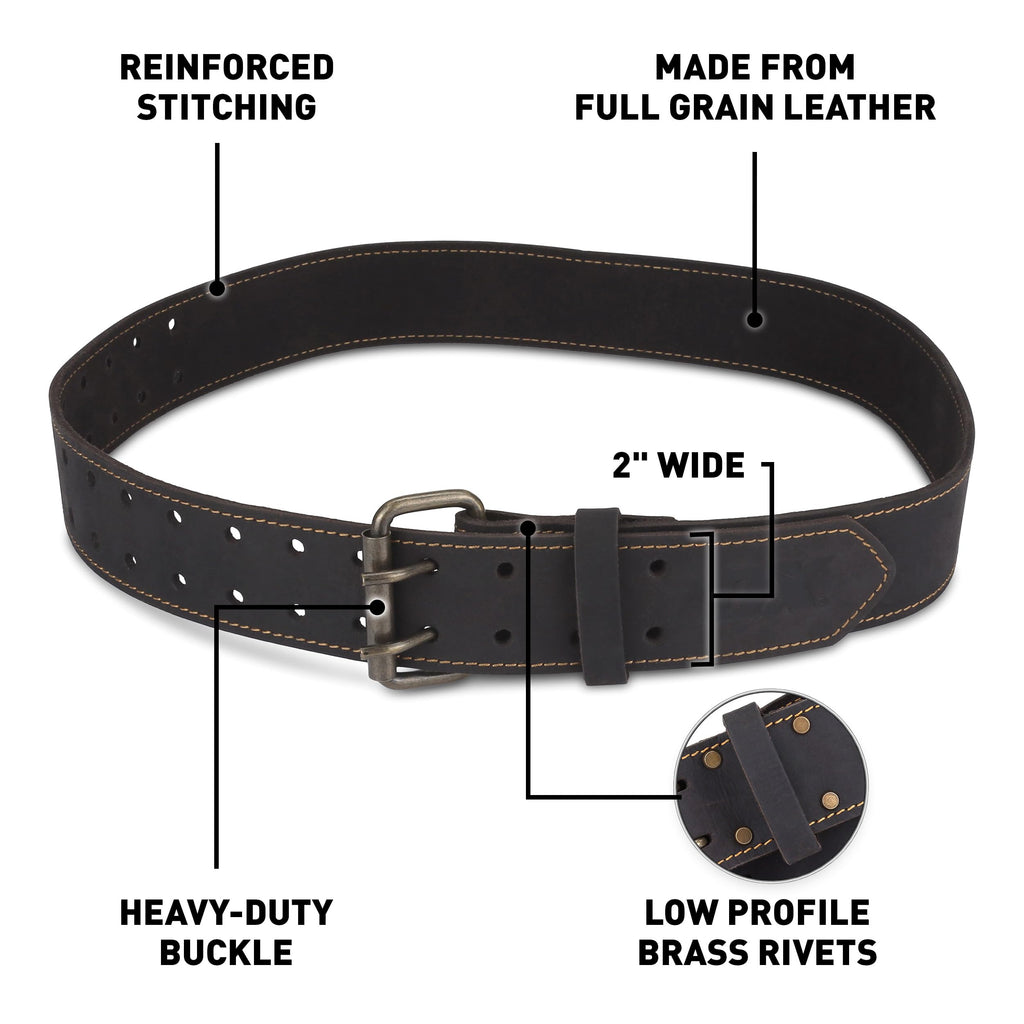 2 Inch Leather Tool Belt K50373
