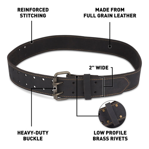 2 Inch Leather Tool Belt K50373