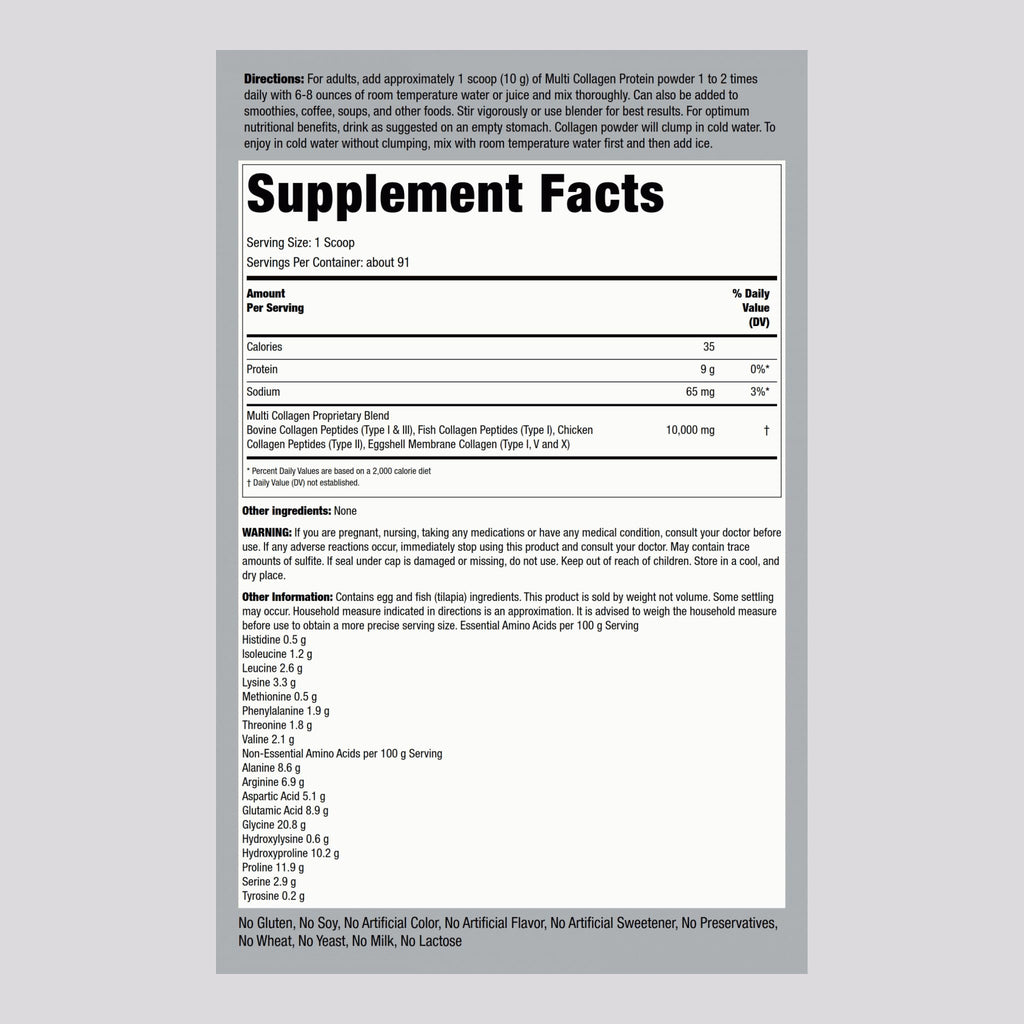 Multi Collagen Protein Powder 32oz R817