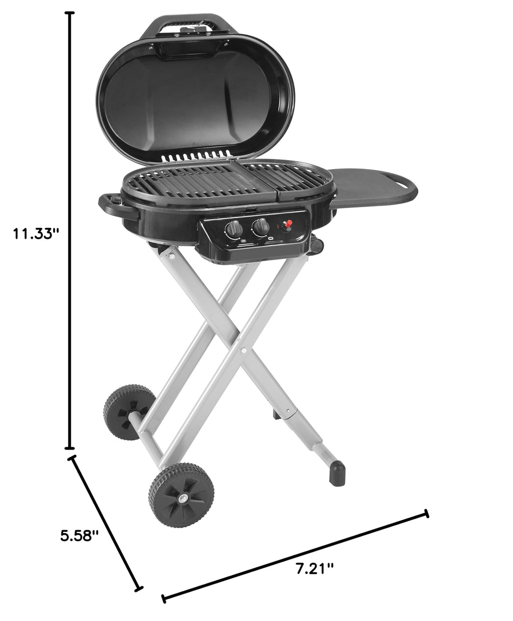 Portable 2-Burner Propane Gas Grill V82923