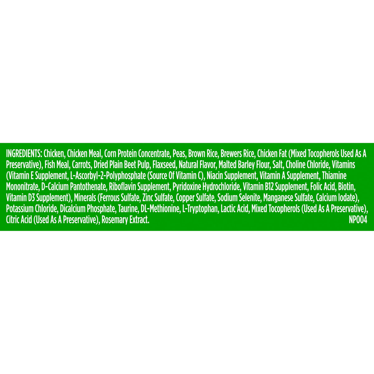 Chicken & Brown Rice Recipe Dry Cat Food 14 lb. Bag S364