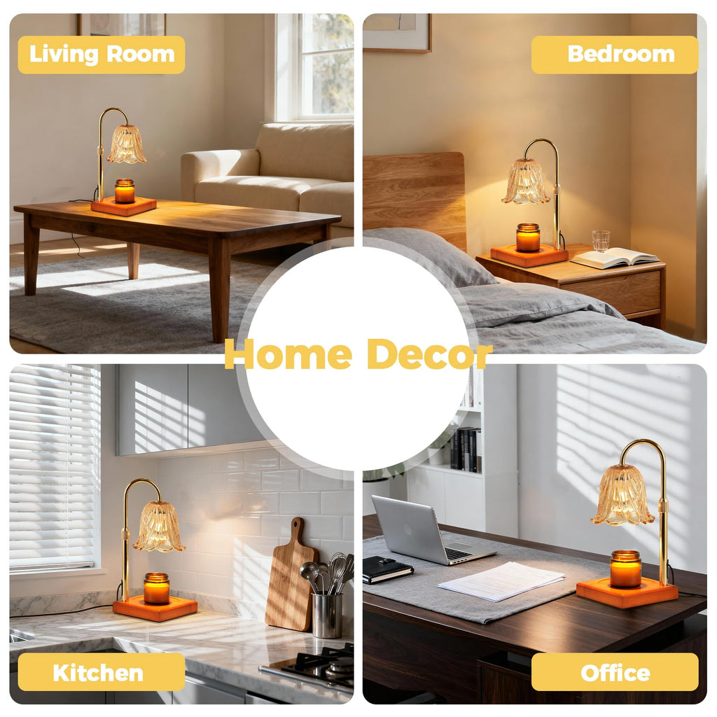 Candle Warmer Lamp with Timer D6475
