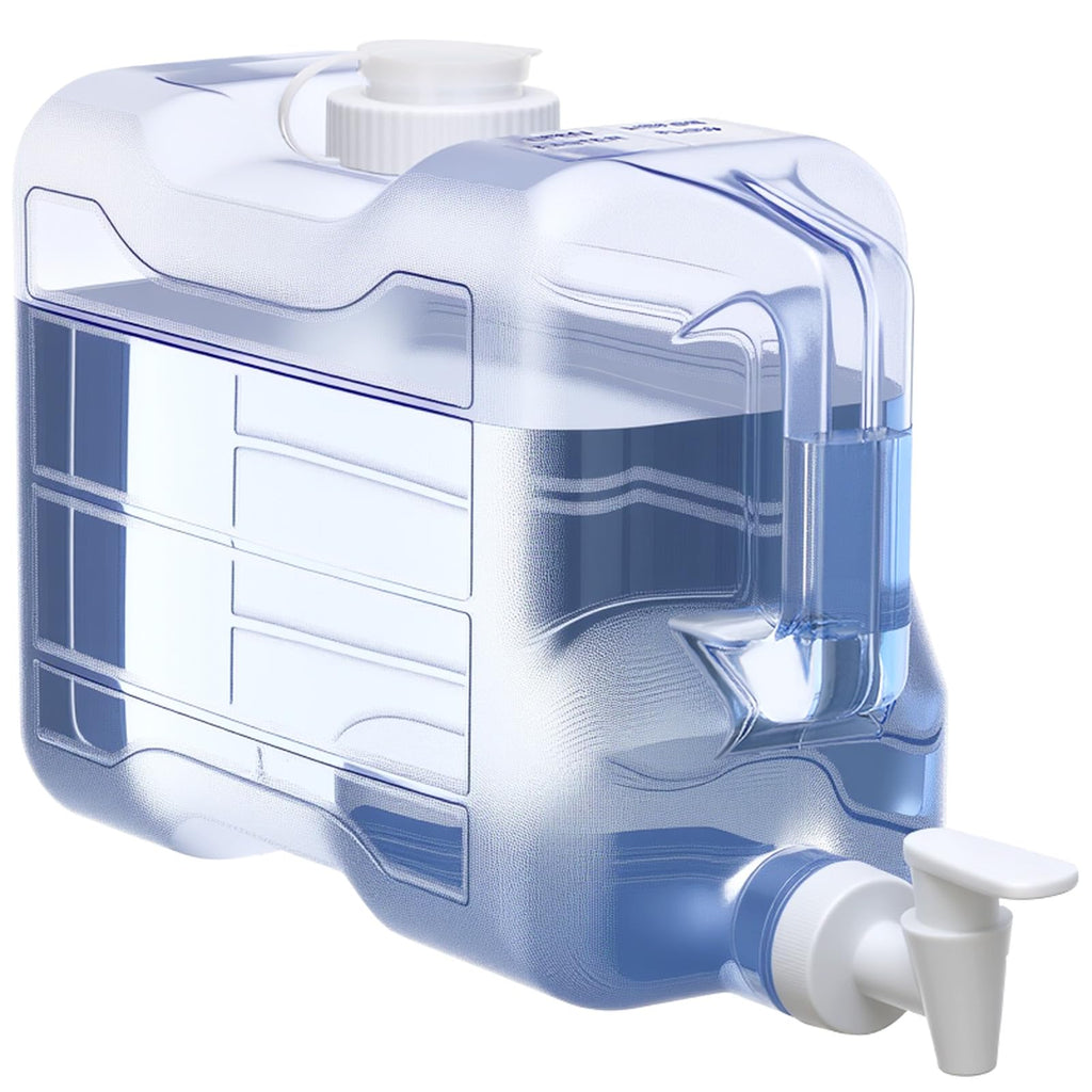 2 Gallon Plastic Water Dispenser Bottle U978902