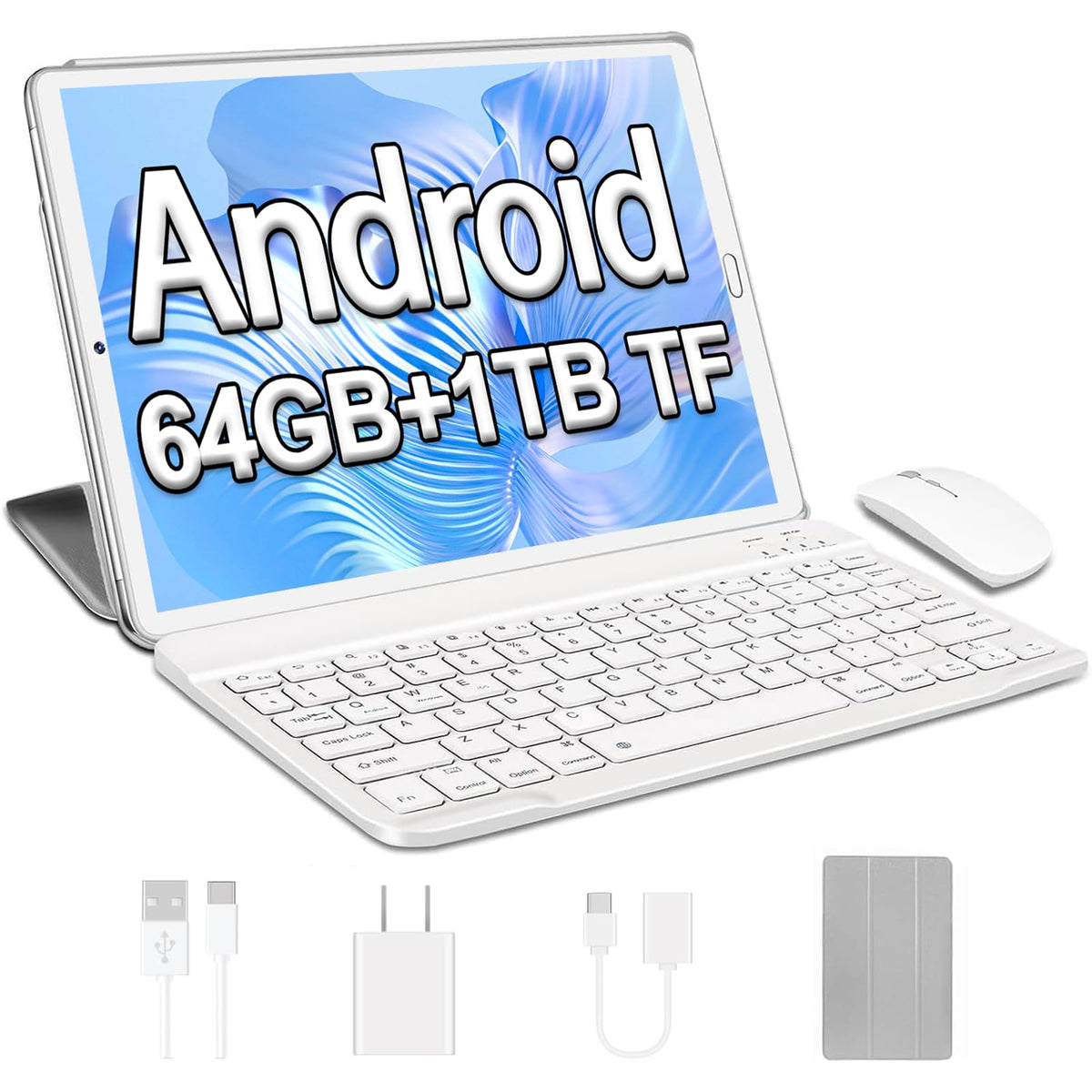 10.1 inch Android Tablet with Keyboard & Mouse J620