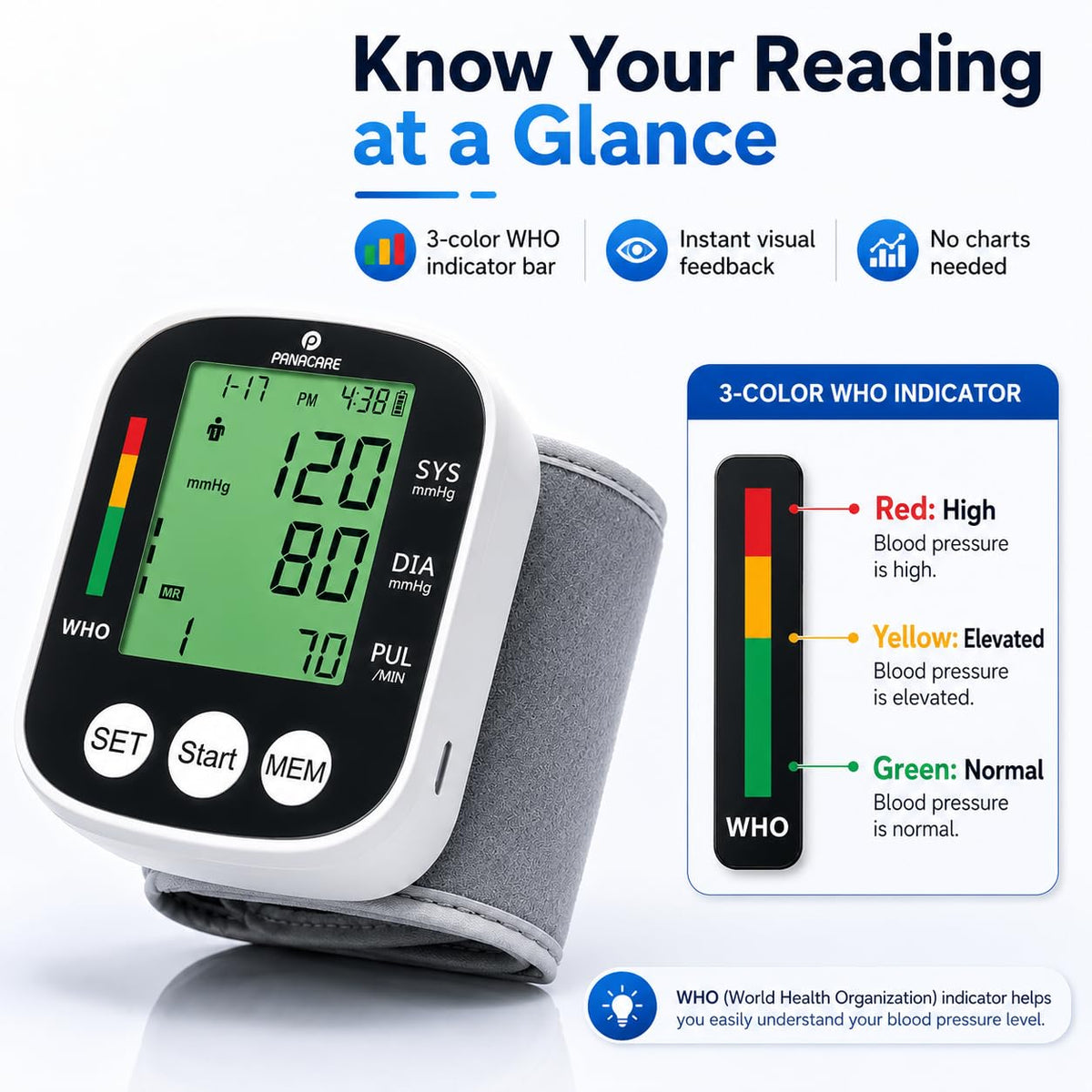 Wrist Blood Pressure Monitor T971745