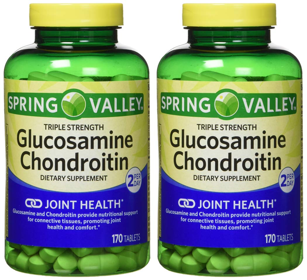 Glucosamine Chondroitin Triple Strength 340 Tablets Twin Pack Q596