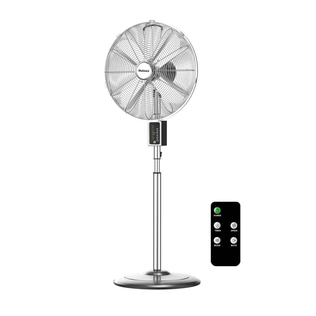 16" Digital Metal Stand Fan 3-Speed Oscillation M47693