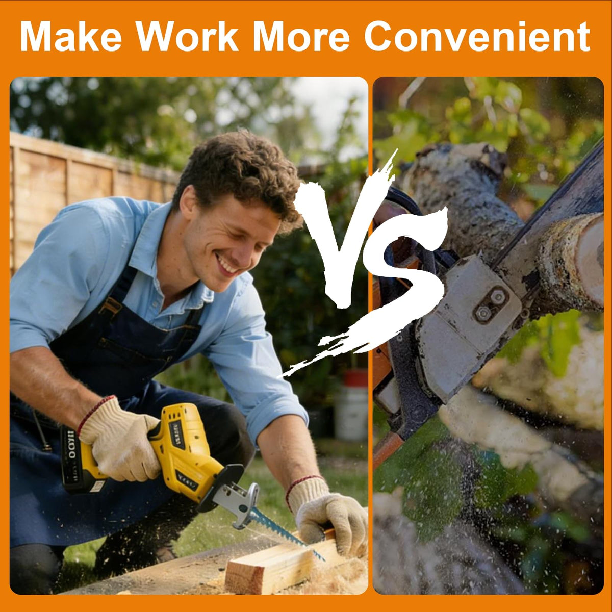 Cordless Reciprocating Saw 0-3500 SPM Variable Speed with 4 Blades G394