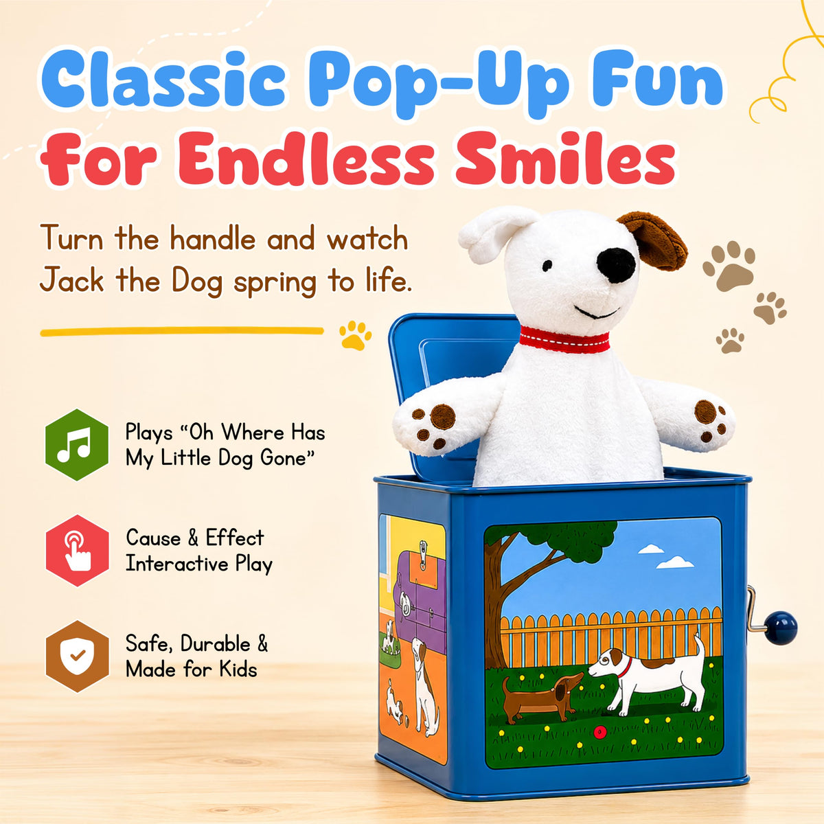 Plush Pop-Up Toy S16958