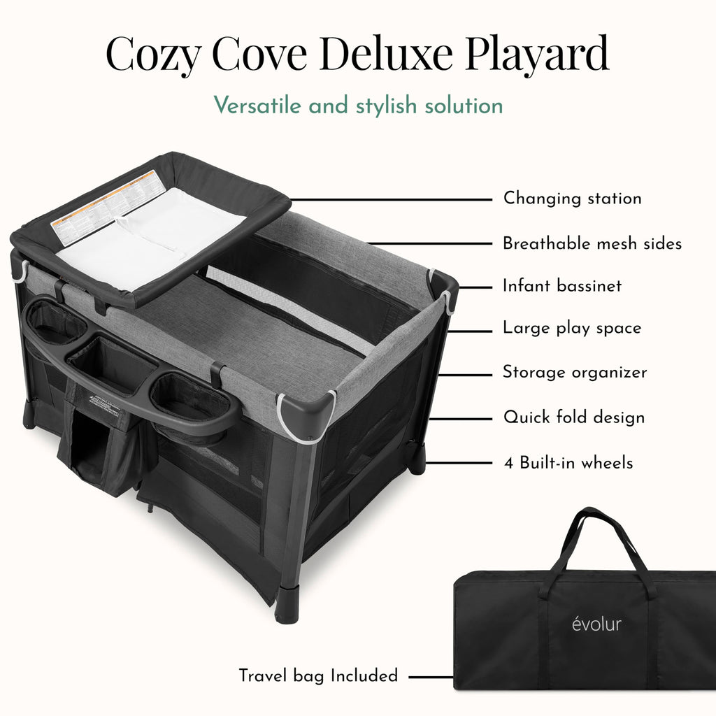 Portable Playard with Bassinet & Changing Table D31928