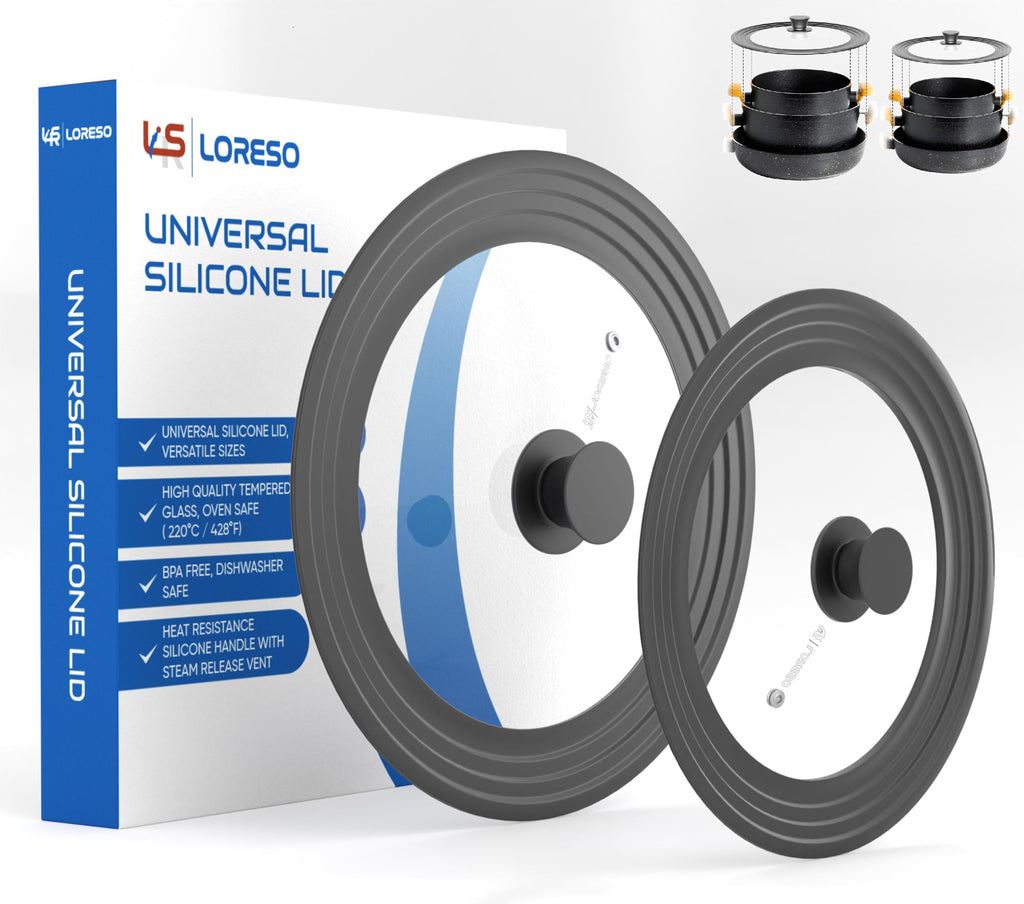 Universal Lid for Pots, Pans & Skillets, 7.5-11.5" E904436