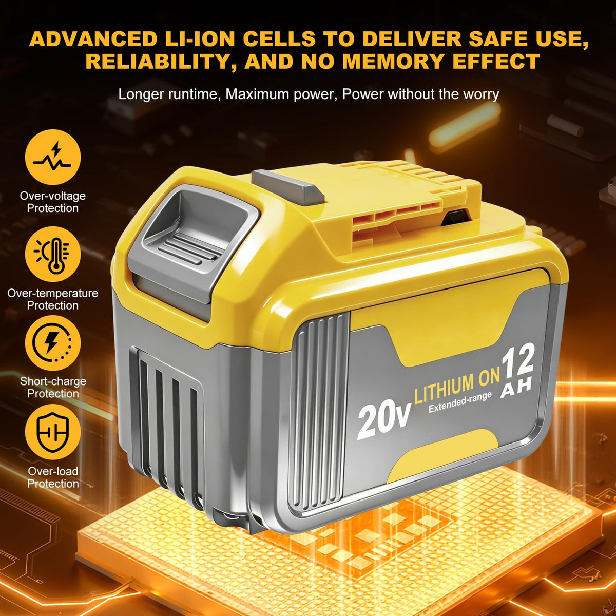 20V Lithium ion Battery 2 Pack J629