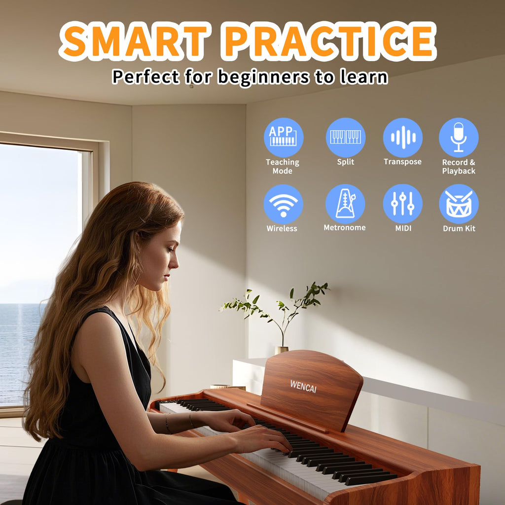88-Key Fully Weighted Digital Piano P9349