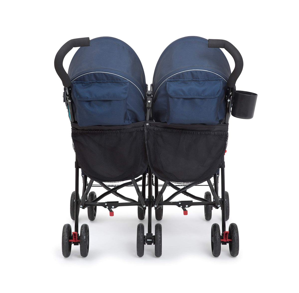Side by Side Stroller with Recline, Storage & Compact Fold N492