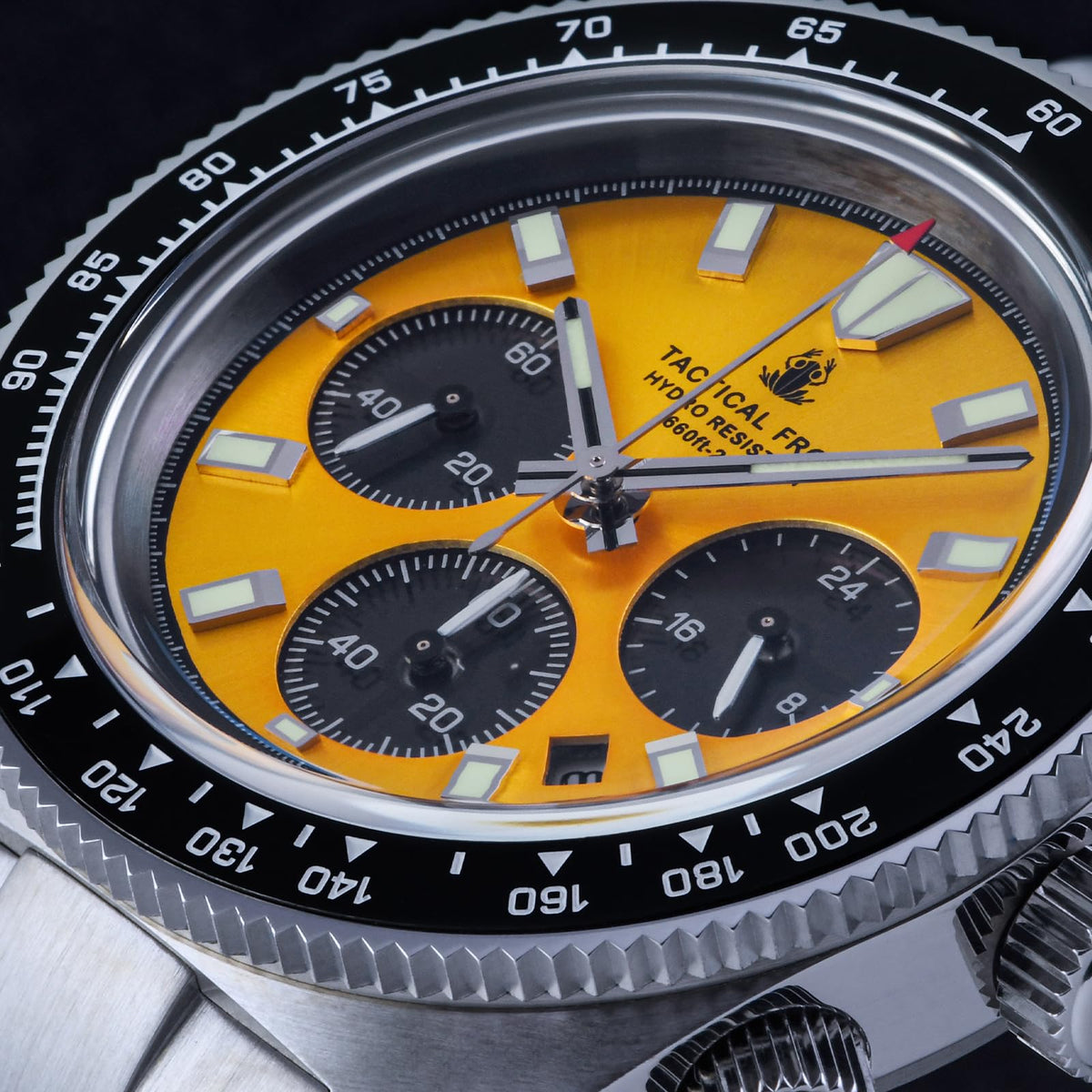 Chronograph Watch Sapphire Crystal Waterproof 100M O26753