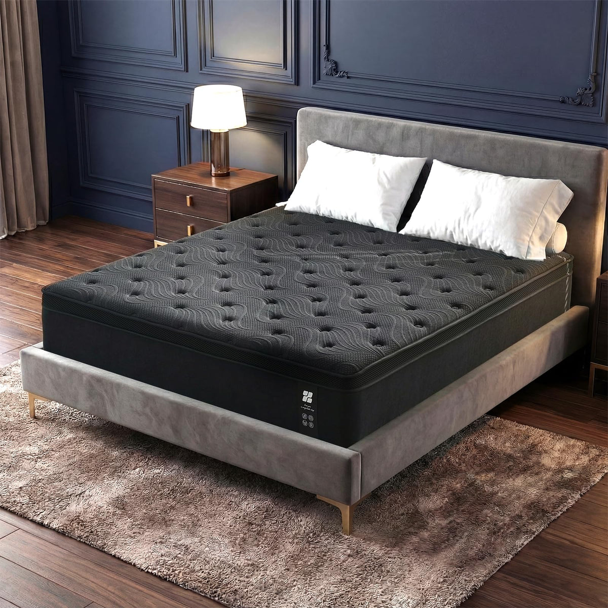 Full Size 12 Inch Memory Foam Hybrid Mattress W725696