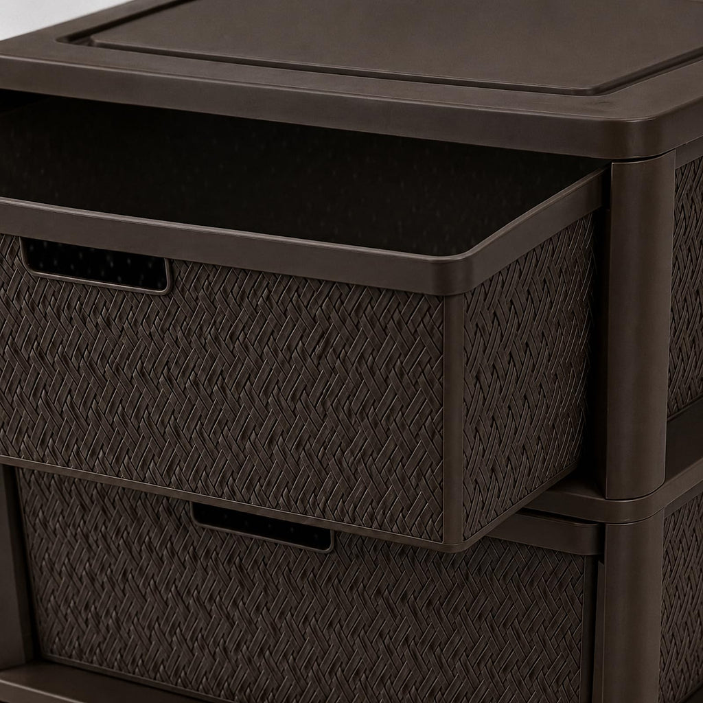 4 Drawer Tower with Removable Bins U29743