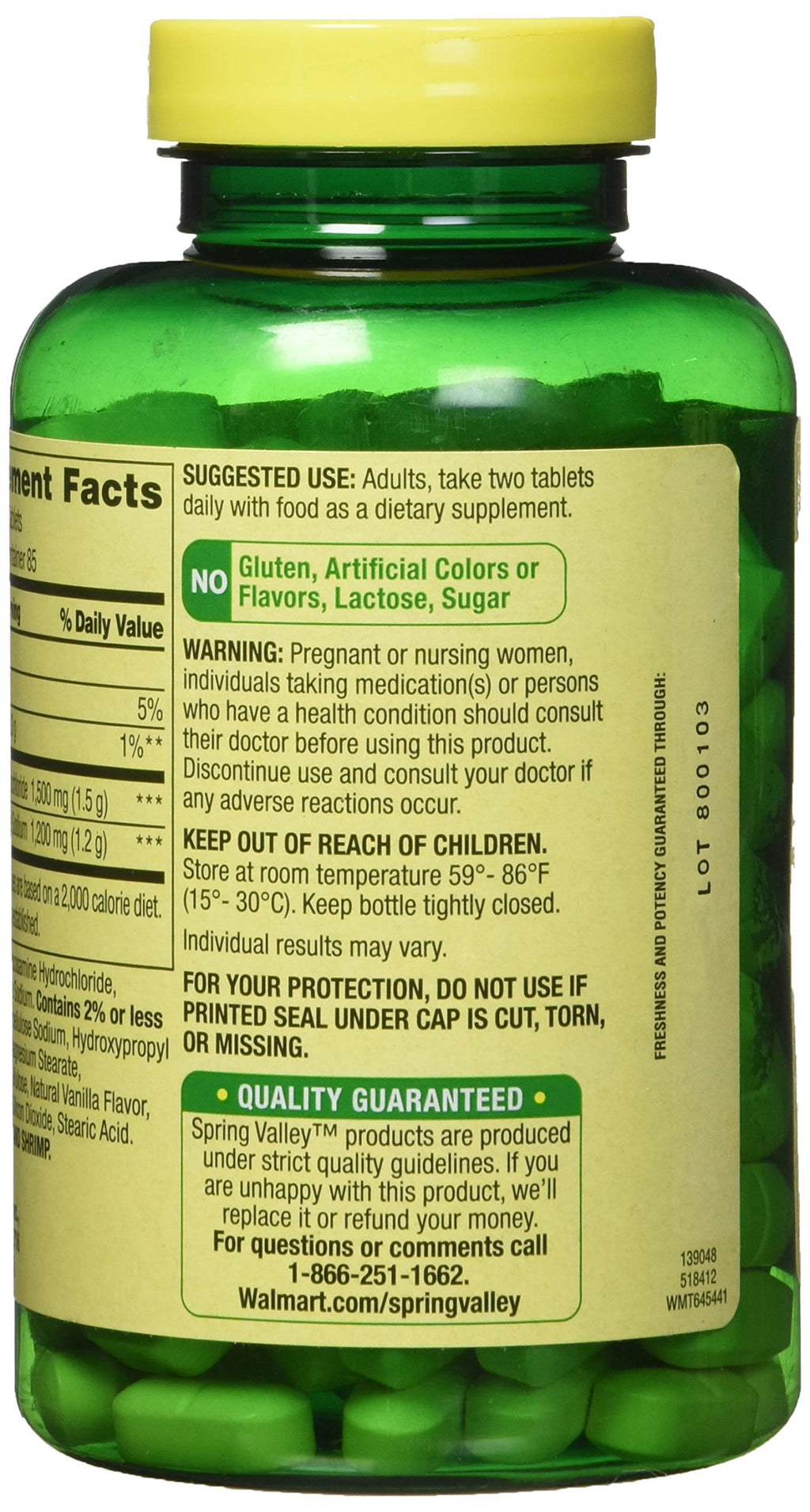 Glucosamine Chondroitin Triple Strength 340 Tablets Twin Pack Q596