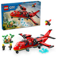 Fire Rescue Plane Toy with 3 Minifigures C1468