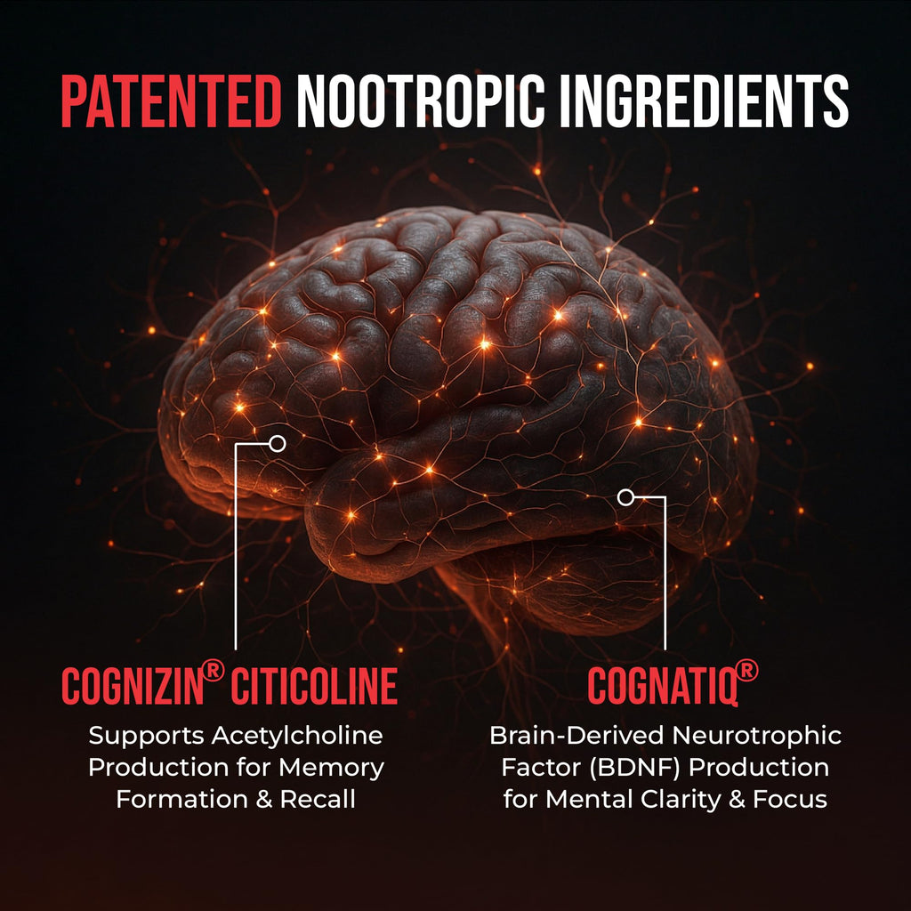 90 Capsules Nootropic Brain Supplement R242