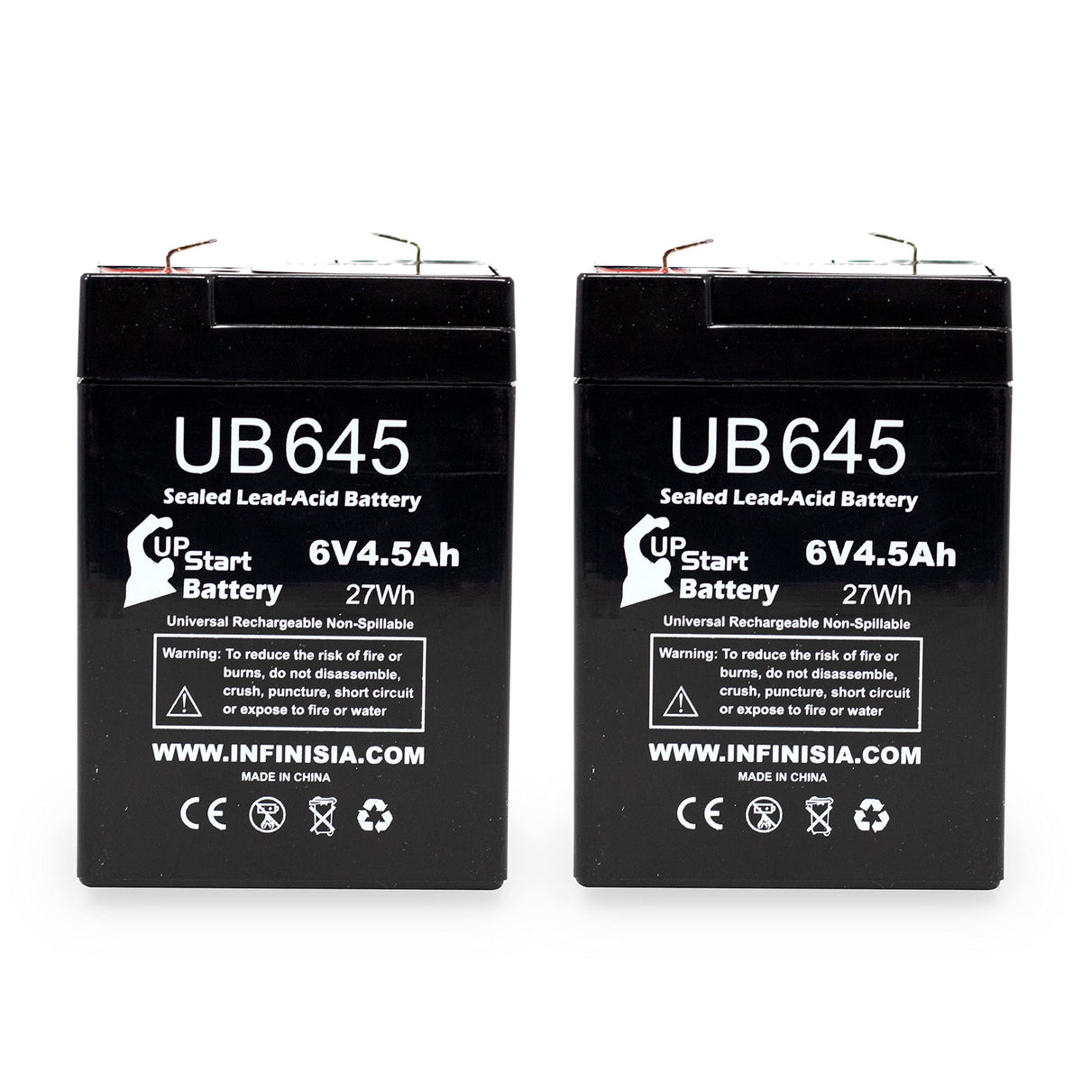 6V 4.5Ah Replacement Battery G8281