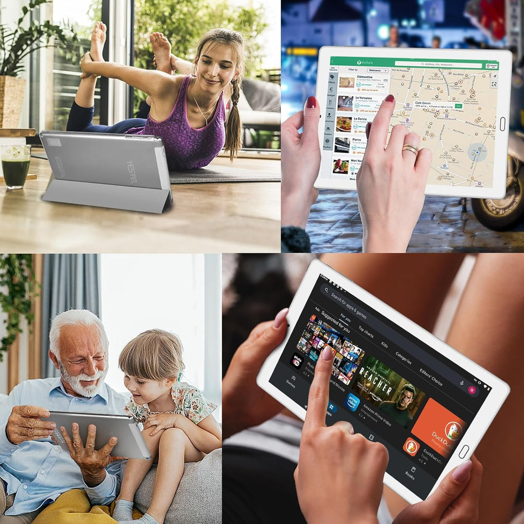 10.1 inch Android Tablet with Keyboard & Mouse J620