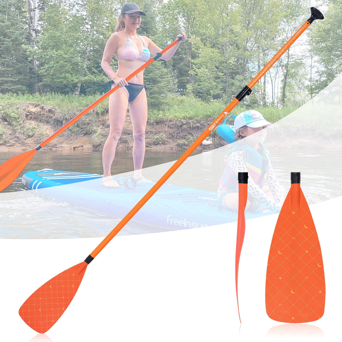 Fiberglass Paddle Board Paddle L84969