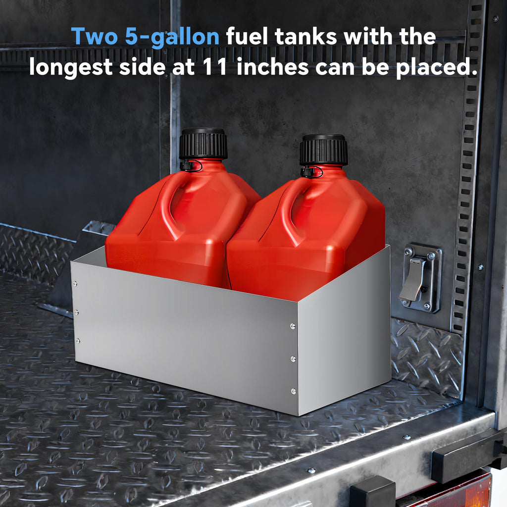 Aluminum Fuel Jug Holder Rack F5207