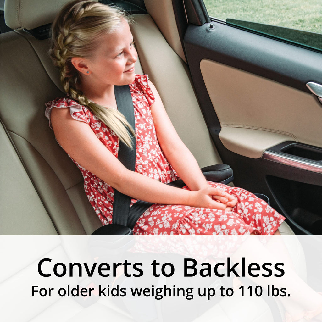 2-in-1 Belt-Positioning Booster Car Seat R34007