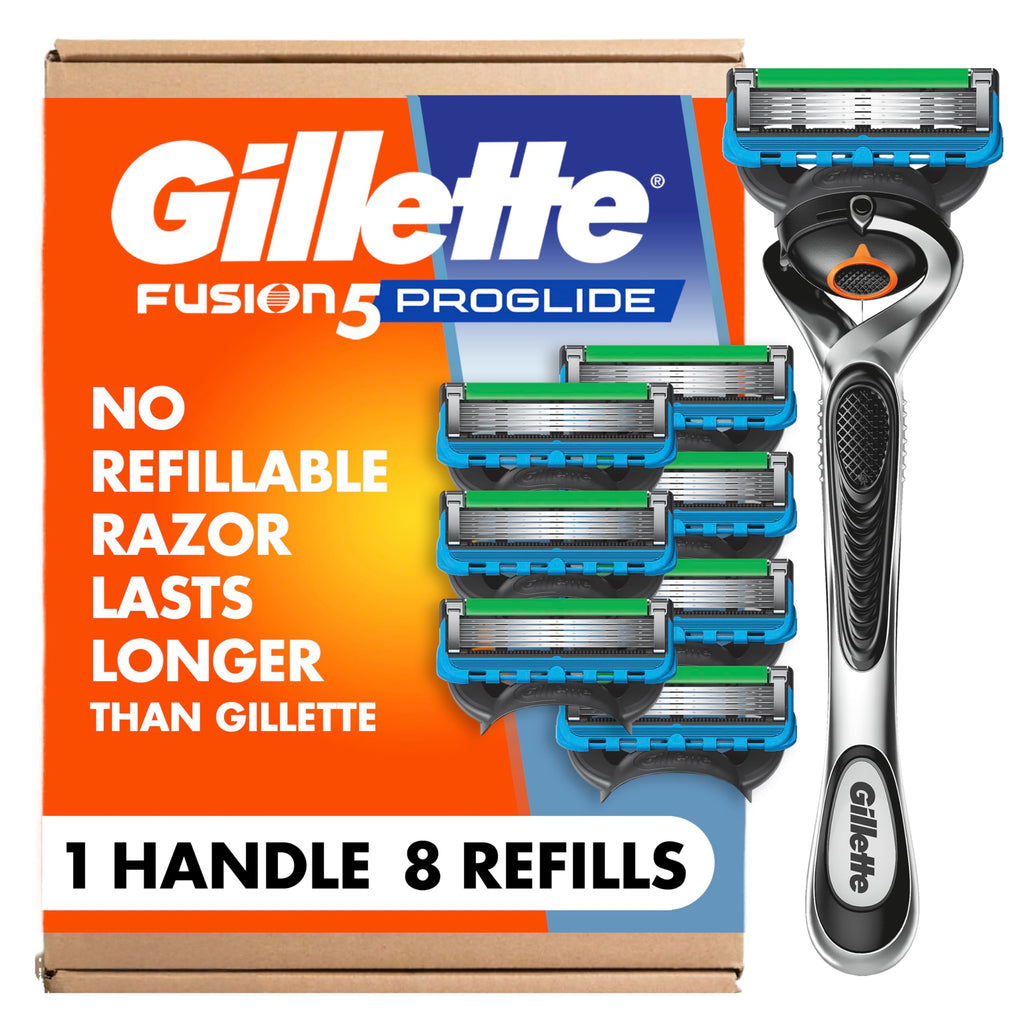Shaving Razor with 8 Blade Refills E43478