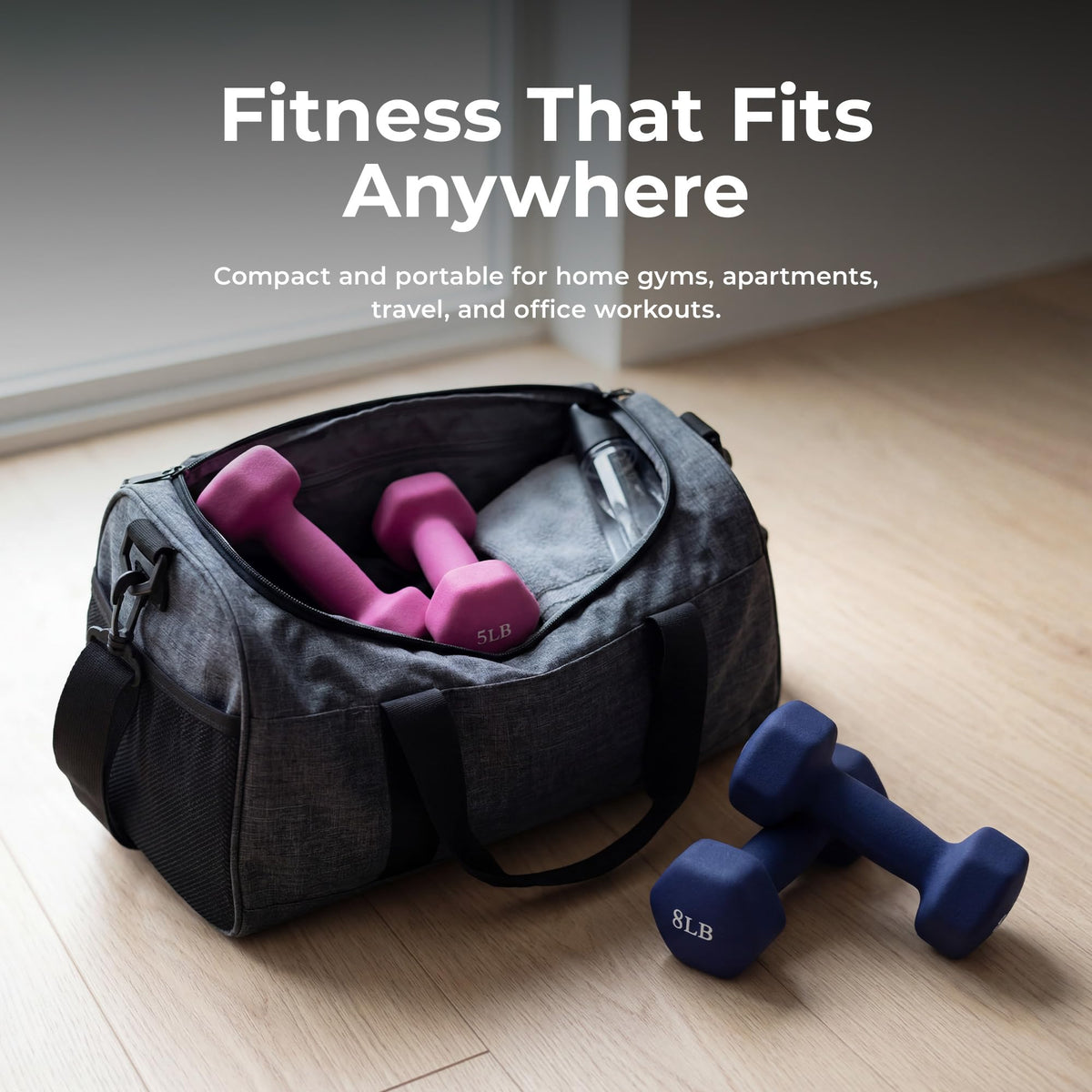 Neoprene Hex Dumbbell 2-10 lb Pair H95208