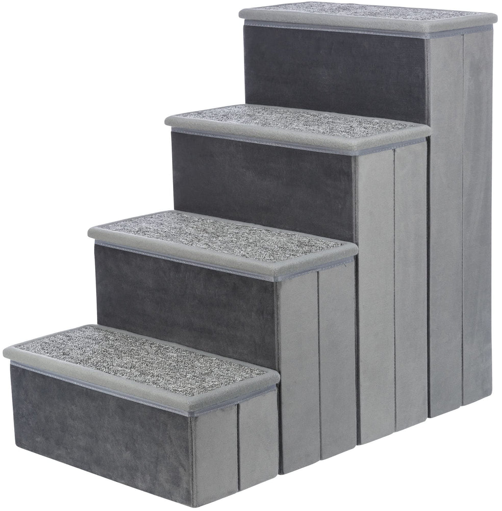 4-Step Velour Pet Stairs B55612