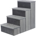 4-Step Velour Pet Stairs B55612