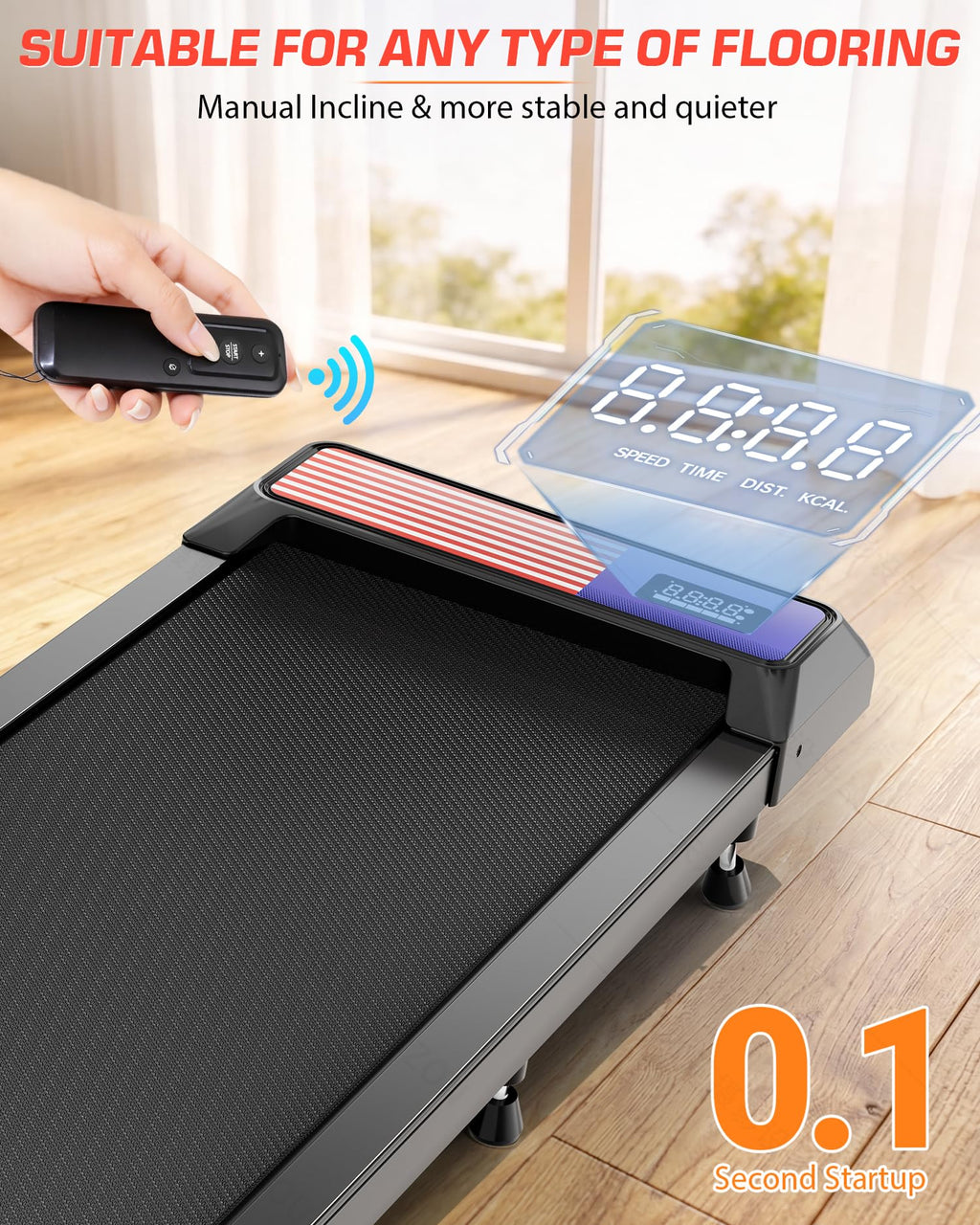 Incline Under Desk Treadmill L4105