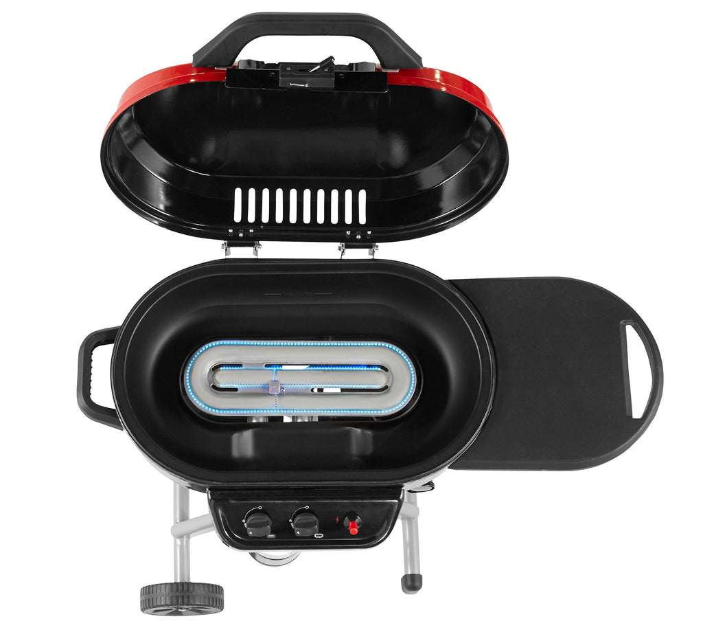 Portable 2-Burner Propane Gas Grill V82923