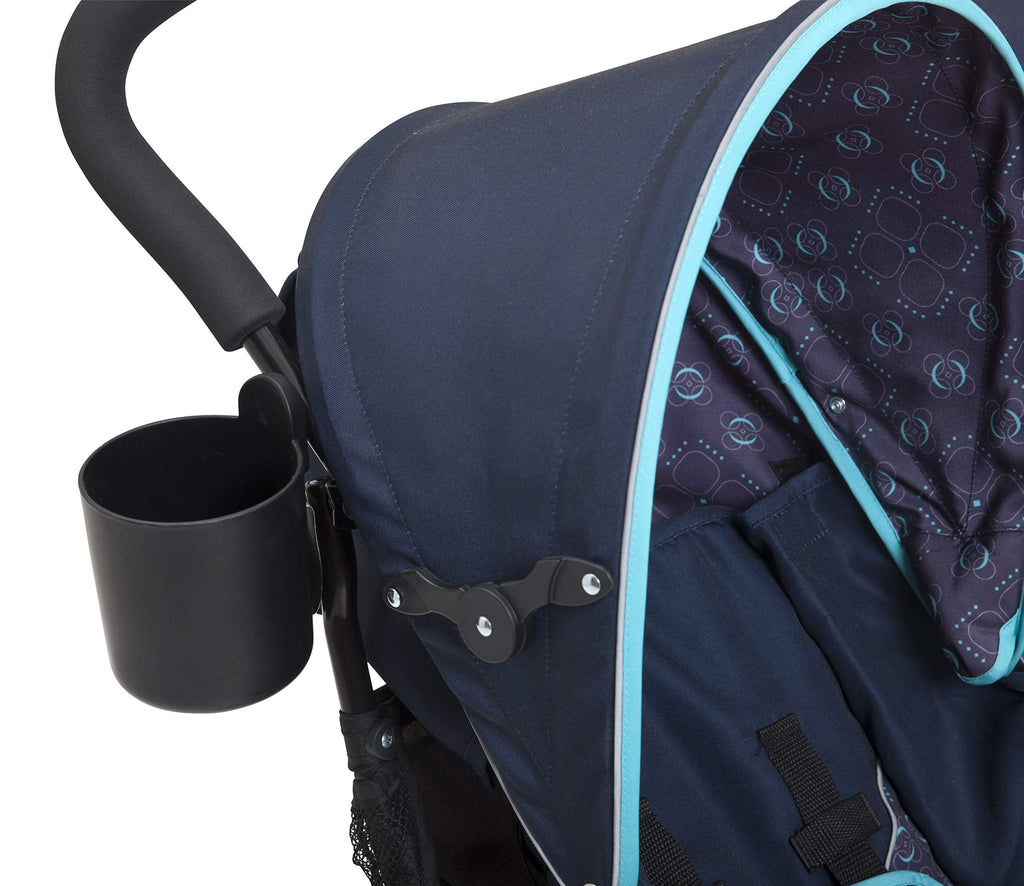 Side by Side Stroller with Recline, Storage & Compact Fold N492