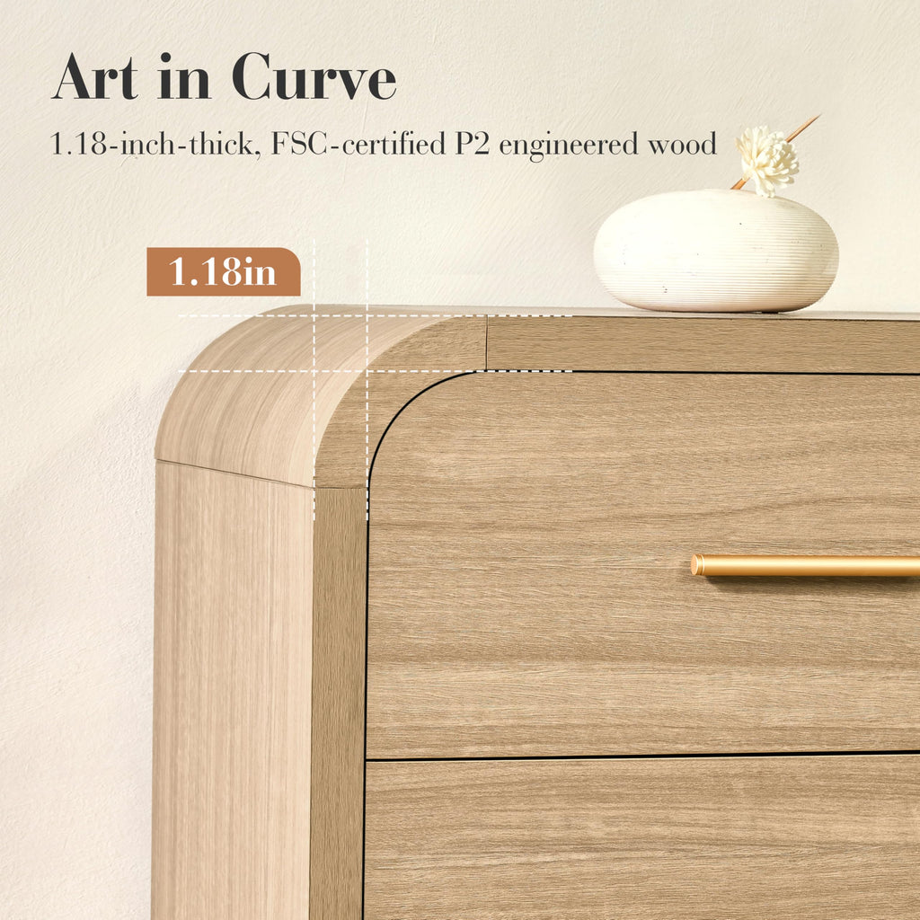 Gray Oak 9 Drawer Dresser Z2561